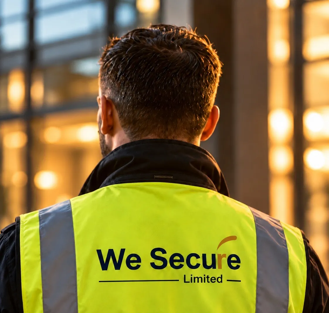 We Secure Limited security officers on site